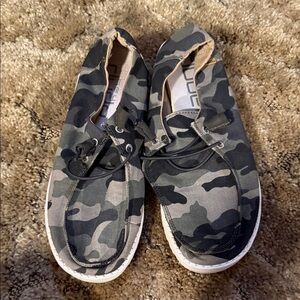 Hey Dude Women's Camouflage Moccasins